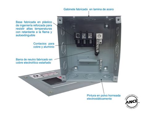 Centro De Carga 6 Polos Sobreponer CC06S Igesa