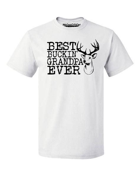 Best Buckin Grandpa Ever Mens T Shirt Etsy