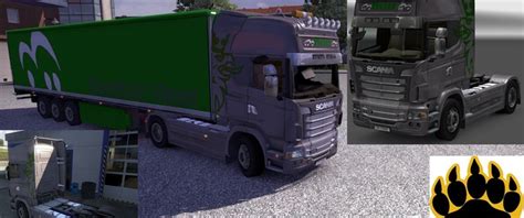 Ets Forwarding Meier V Scania Und Trailer Trucks Mod F R