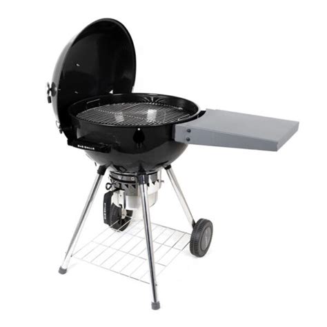 Купить Угольный гриль SnS Deluxe Kettle, 57 см, черный - grillmag.ru
