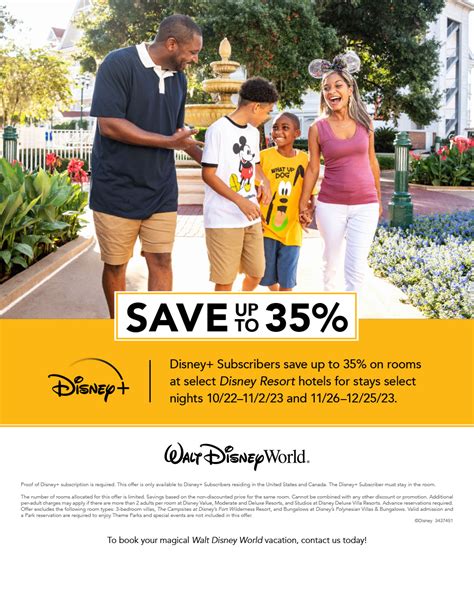 Walt Disney World Fall 2023 Discount - Disney by Mark