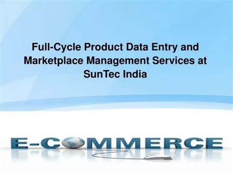 Ppt Ecommerce Product Data Entry And Upload Services Powerpoint