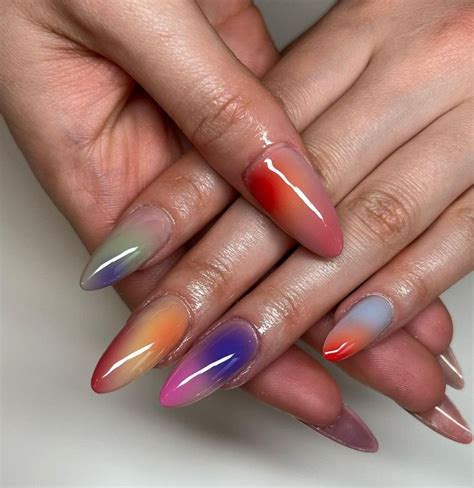 27 Prettiest Aura Nail Designs It S All About Your Aura In 2023 Nail Designs Blush Nails