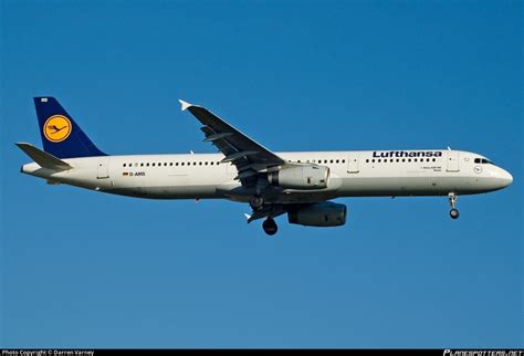 D AIRS Lufthansa Airbus A321 131 Photo By Darren Varney ID 056907