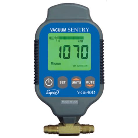 Vg D Supco Vg D Dual Port Digital Vacuum Sentry Gauge