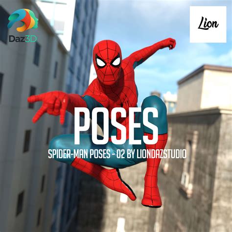 Spider-Man Poses - 02 Daz Content by Liondazstudio