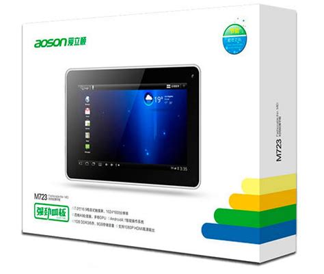 Devices New Quad Core Android Tablet Aoson M723 Hd Screendual