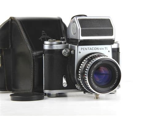 Camera PENTACON Six TL Lens Carl Zeiss Jena Biometar 2 8 80 Medium