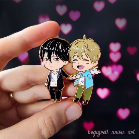 Dakaichi Takato X Junta Hard Enamel Pin Dakaretai Otoko Etsy