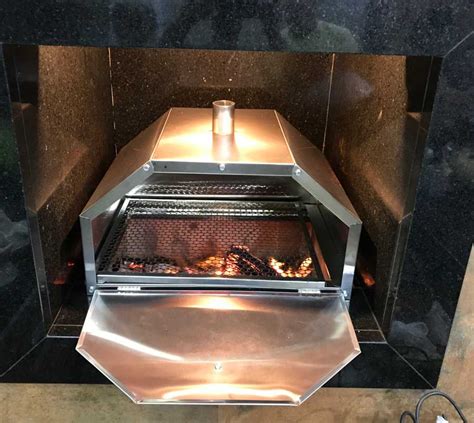 Forno Em Inox Para Pizza De Churrasqueira Grelha E Assadeira Loja