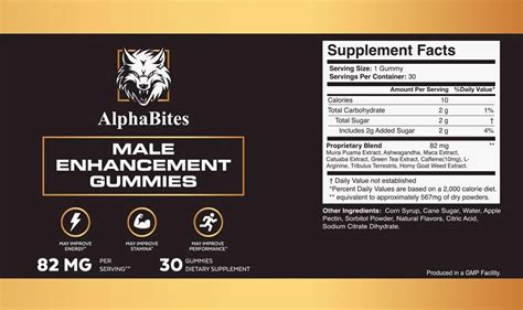 Alpha Bites Review Best Male Enhancement Gummies For Mens Health