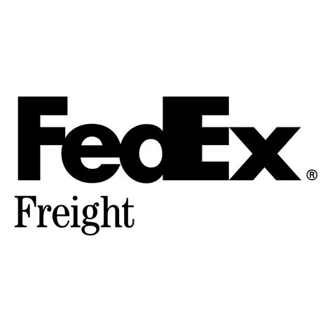 FedEx Freight Logo Black and White (2) – Brands Logos