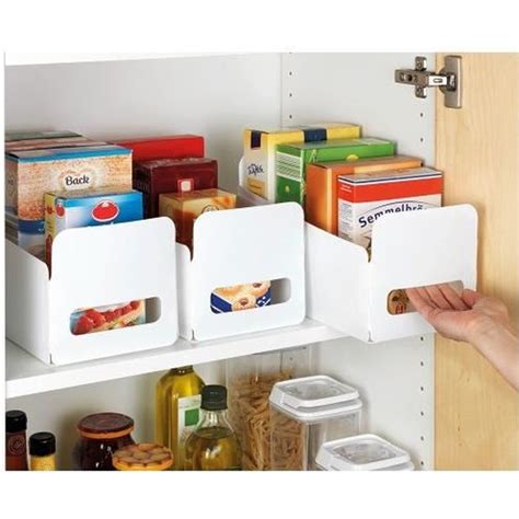 Organisateur Placard Cuisine Wenko Lot De Blanc Plastique