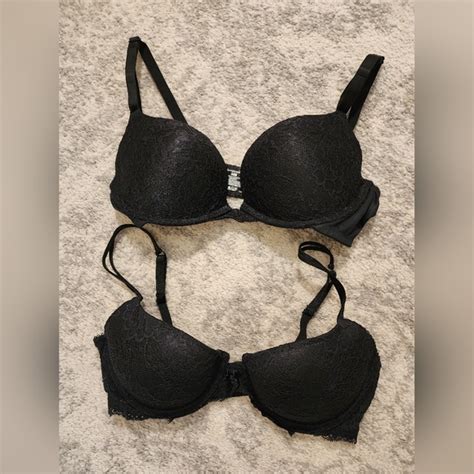 Ambrielle Intimates And Sleepwear 2 Ambrielle Black Pushup Bras