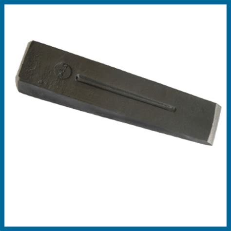 SM09 steel wedges for splitting wood, high carbon steel, heat treatment