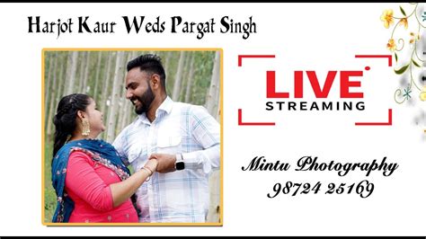 Live Bhog Jaggo Dj Bhangra Ll Harjot Kaur Weds Pargat Singh Ll Mintu