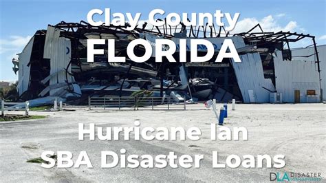 Clay County Florida Hurricane Ian SBA Disaster Loan Relief For FL 00178