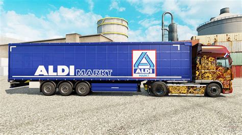 Skin Aldi Markt For Semi Trailers For Euro Truck Simulator 2