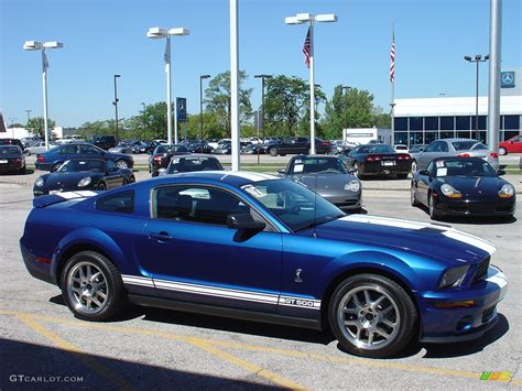 Vista Blue Metallic Ford Mustang Shelby Gt Coupe Exterior Photo