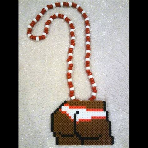 Dark Rave Booty Perler Kandi Necklace By Sensationcreations On Etsy