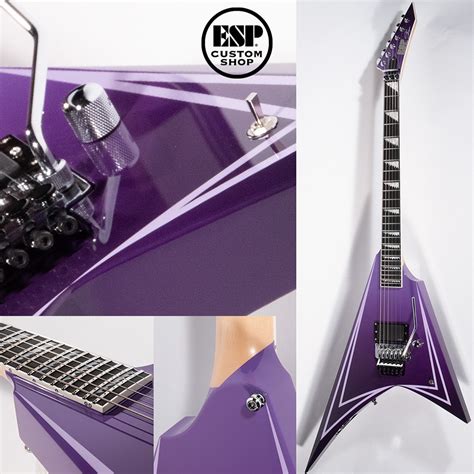 Alexi Laiho Gets Two New Esp Custom Shop Guitars The Esp Guitar Company