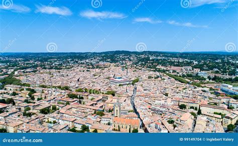 Aerial Photo of Aix En Provence City Stock Photo - Image of south, tourism: 99149704