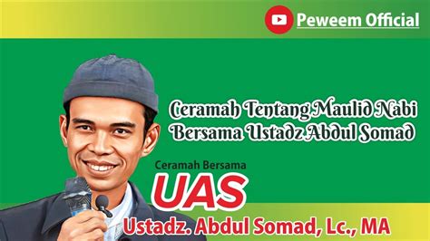 Ceramah Maulid Nabi Bersama Ustadz Abdul Somad Lucu Bikin Ketawa Pollll