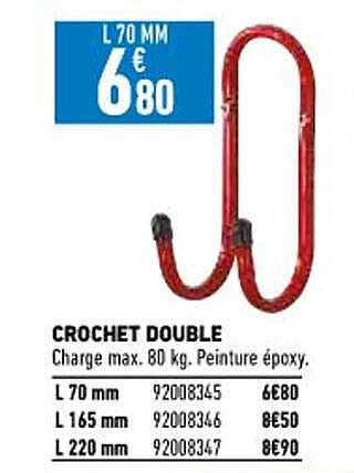 Promo Crochet Double Chez Brico Cash ICatalogue Fr