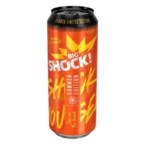 Big Shock Sex On The Beach Energy Drink 500 Ml World Of Snacks