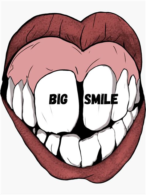 Big Smile Sticker For Sale By Fati Butterfly Redbubble