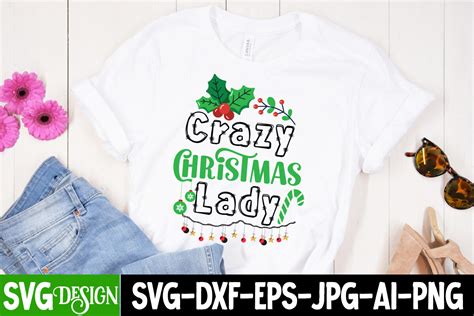 Crazy Christmas Lady Svg Cut File Graphic By Ranacreative51 · Creative