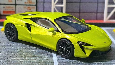 Mini Gt Mclaren Artura Flux Green No Unboxing Youtube