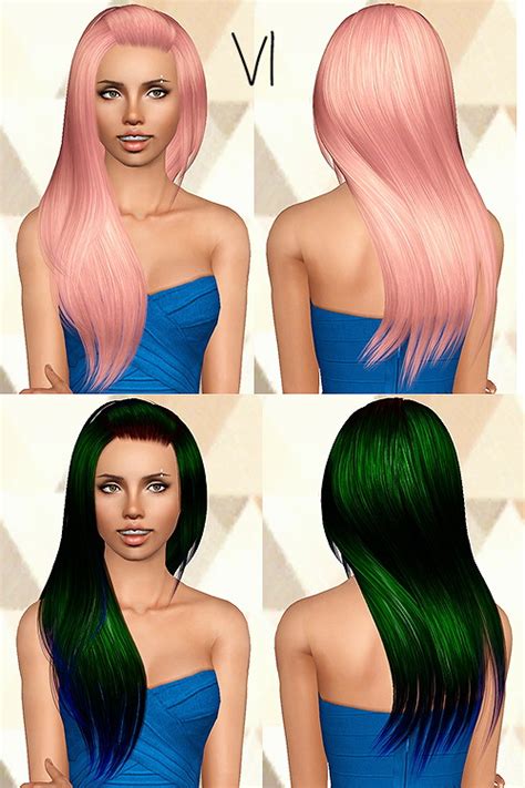 Alesso S Kim Hairstyle Retextured By Chantel Sims 3 Hairs