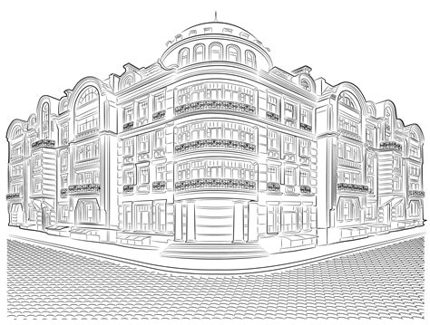 Old Buildings Drawings