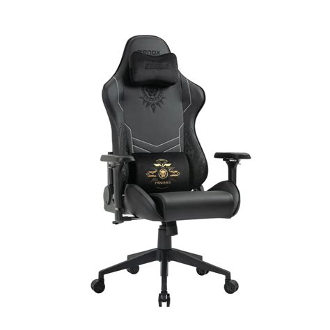 Zenox Saturn Mk2 Leather Gaming Chair Marvel Black Panther