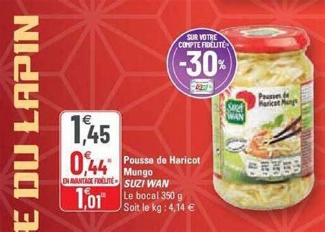 Promo Pousse De Haricot Mungo Suzi Wan Chez G