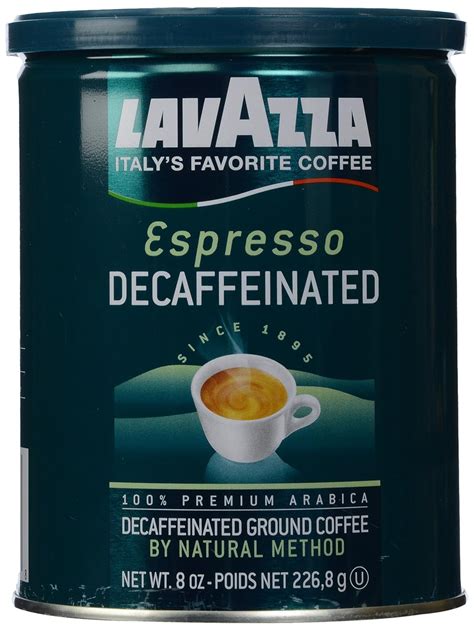 Lavazza Espresso Decaffeinated Ground Coffee 8 Oz