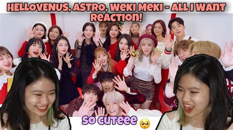 HELLOVENUS ASTRO Weki Meki All I Want MV Making Film First Time