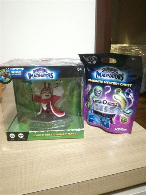 Skylanders Jingle Bell Chompy Mage Random Imaginite Chest Hobbies