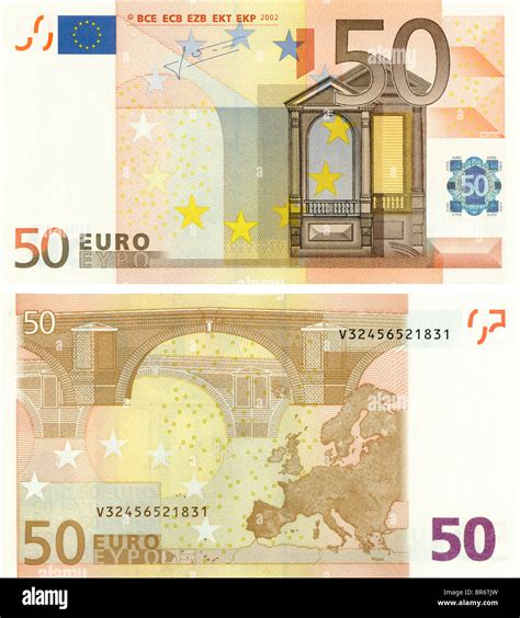 50 Euro Bill Front And Back Stock Photo Royalty Free Image 31498513