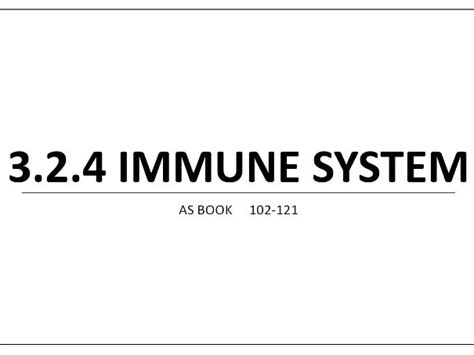 Immune System Aqa A Level Biology Teaching Resources