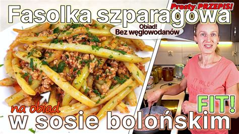 Jak zrobić FASOLKĘ szparagową w sosie BOLOŃSKIM Przepis na fasolkę na