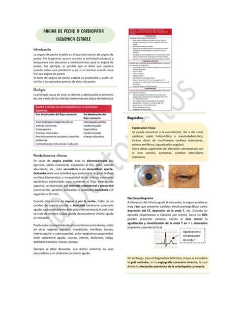 Angina De Pecho Estable MedElite UDocz