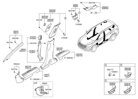 85888 B8600 NBC Genuine Hyundai Trim Rear Step Plate RH