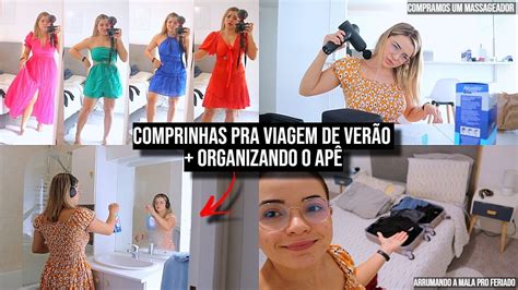 COMPRINHAS DE VERÃO DA SHEIN ORGANIZANDO O APÊ ARRUMANDO A MALA e