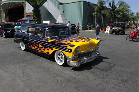 Chevrolet Hot Rod Rods Custom Retro Stationwagon Wallpapers HD Desktop And