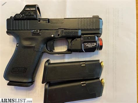 Armslist For Sale Trade Customized 9mm Glock 19 Gen 5 Mos W Holosun 507c