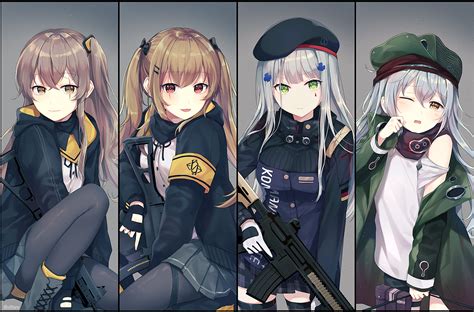 Girls Frontline Squad - HD Wallpaper by れりん