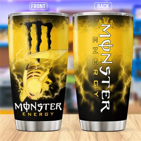 Pokemon Monster Stainless Steel Tumbler 20oz Cadadesigns