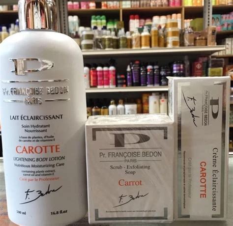 Pr Francoise Bedon Carrot Lightening Lotion Soap And Tube Eccmart